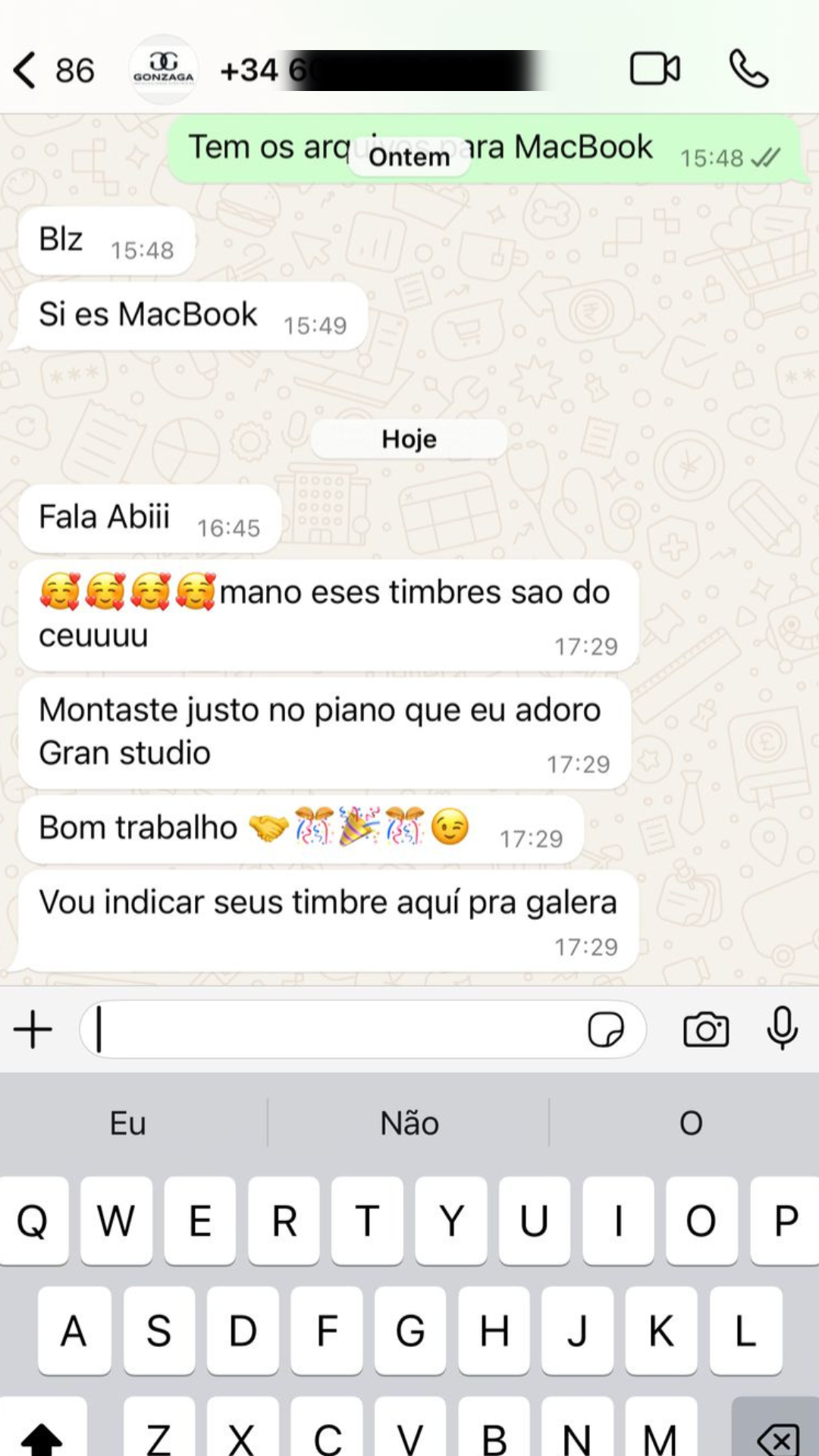 Depoimento de cliente