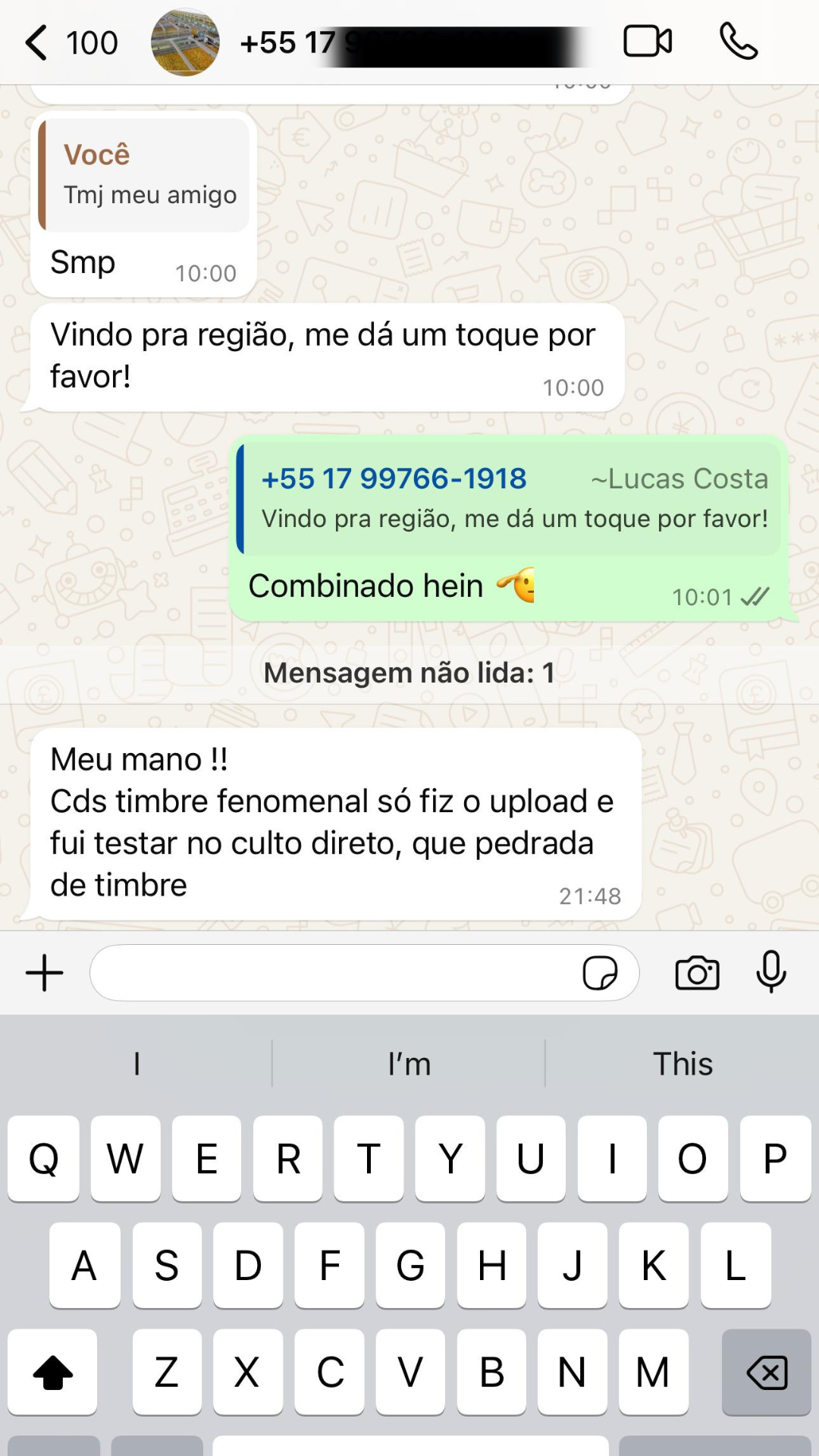 Depoimento de cliente